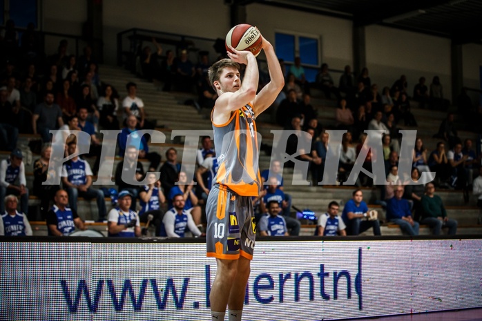 Basketball, ABL 2018/19, Grunddurchgang 31.Runde, Oberwart Gunners, Klosterneuburg Dukes, Lennard Burgemeister (10)