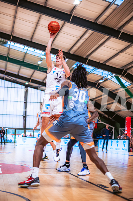 Basketball Basketball Superliga 2021/22, Playdown Spiel 1 Vienna D.C. Timberwolves vs. Klosterneuburg Dukes
