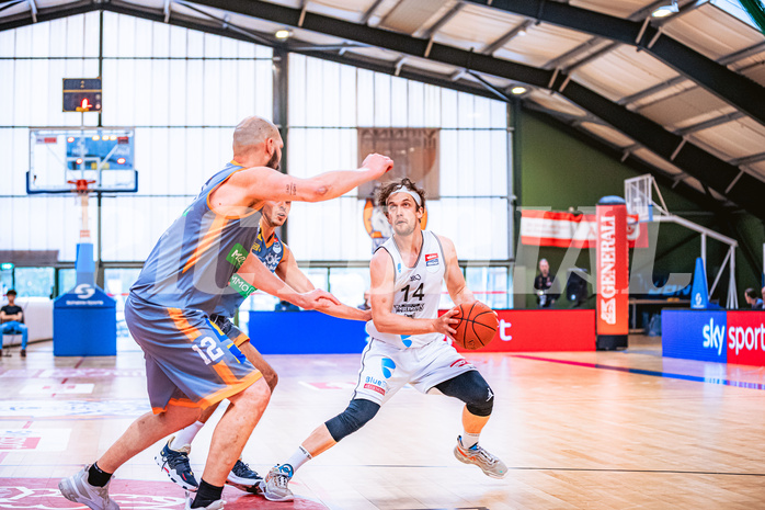 Basketball Basketball Superliga 2021/22, Playdown Spiel 1 Vienna D.C. Timberwolves vs. Klosterneuburg Dukes