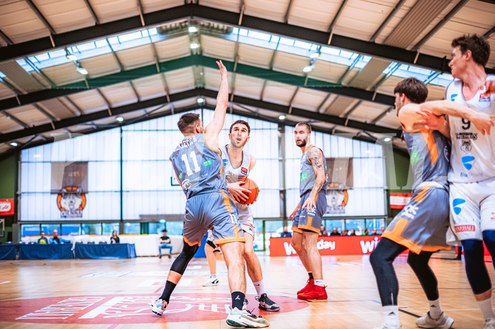 Basketball Basketball Superliga 2021/22, Playdown Spiel 1 Vienna D.C. Timberwolves vs. Klosterneuburg Dukes