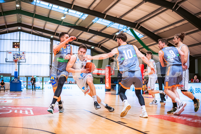 Basketball Basketball Superliga 2021/22, Playdown Spiel 1 Vienna D.C. Timberwolves vs. Klosterneuburg Dukes