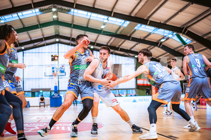 Basketball Basketball Superliga 2021/22, Playdown Spiel 1 Vienna D.C. Timberwolves vs. Klosterneuburg Dukes