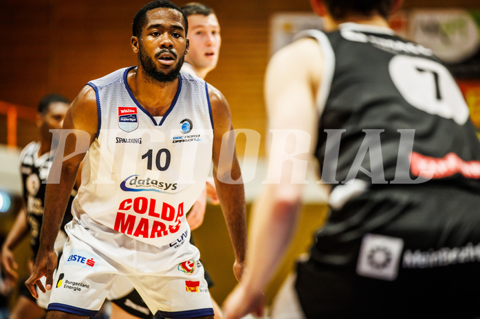Basketball, win2day Basketball Superliga 2023/224, Grunddurchgang Runde 8, BBC Nord Dragonz, Kapfenberg Bulls, Austen Awosika (10)