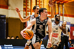 Basketball, win2day Basketball Superliga 2023/224, Grunddurchgang Runde 8, BBC Nord Dragonz, Kapfenberg Bulls, Noah Baumann (4)