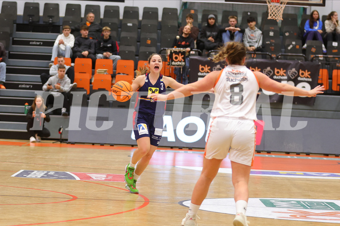 Basketball Damen Superliga 2023/24, Grunddurchgang Spiel 4 BK Duchess Klosterneuburg vs. SKN St.Pölten



