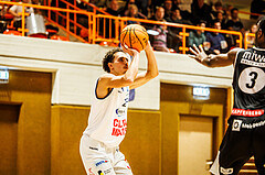 Basketball, win2day Basketball Superliga 2023/224, Grunddurchgang Runde 8, BBC Nord Dragonz, Kapfenberg Bulls, Lukas Hahn (25)