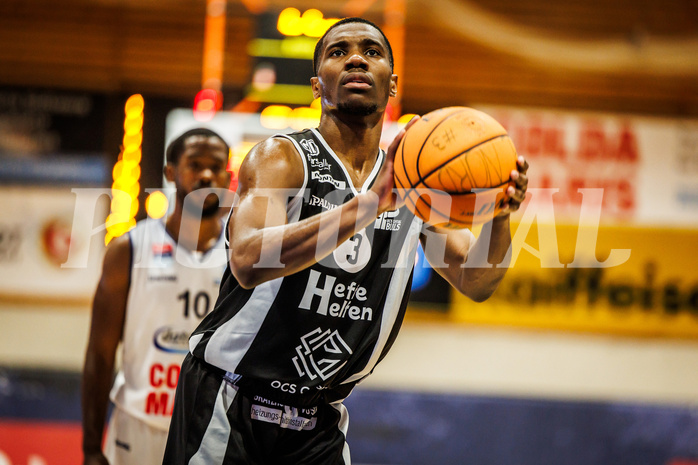 Basketball, win2day Basketball Superliga 2023/224, Grunddurchgang Runde 8, BBC Nord Dragonz, Kapfenberg Bulls, Rudi Williams (3)