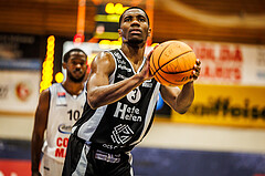 Basketball, win2day Basketball Superliga 2023/224, Grunddurchgang Runde 8, BBC Nord Dragonz, Kapfenberg Bulls, Rudi Williams (3)