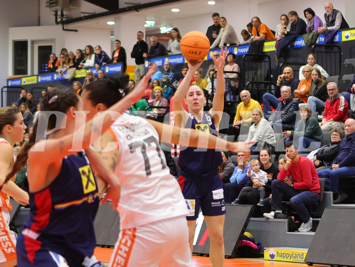 Basketball Damen Superliga 2023/24, Grunddurchgang Spiel 4 BK Duchess Klosterneuburg vs. SKN St.Pölten


