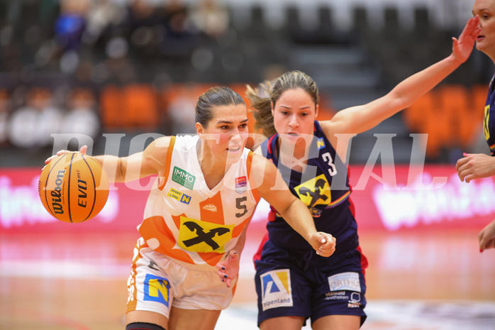 Basketball Damen Superliga 2023/24, Grunddurchgang Spiel 4 BK Duchess Klosterneuburg vs. SKN St.Pölten


