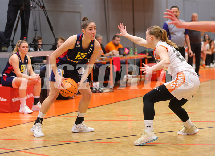 Basketball Damen Superliga 2023/24, Grunddurchgang Spiel 4 BK Duchess Klosterneuburg vs. SKN St.Pölten


