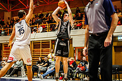 Basketball, win2day Basketball Superliga 2023/224, Grunddurchgang Runde 8, BBC Nord Dragonz, Kapfenberg Bulls, Noah Baumann (4)