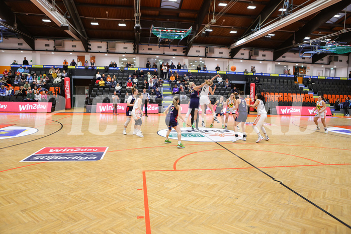 Basketball Damen Superliga 2023/24, Grunddurchgang Spiel 4 BK Duchess Klosterneuburg vs. SKN St.Pölten


