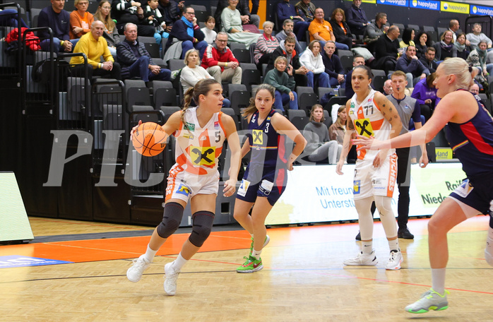 Basketball Damen Superliga 2023/24, Grunddurchgang Spiel 4 BK Duchess Klosterneuburg vs. SKN St.Pölten


