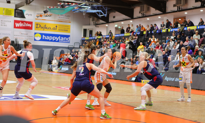 Basketball Damen Superliga 2023/24, Grunddurchgang Spiel 4 BK Duchess Klosterneuburg vs. SKN St.Pölten


