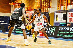 Basketball, win2day Basketball Superliga 2023/224, Grunddurchgang Runde 8, BBC Nord Dragonz, Kapfenberg Bulls, Austen Awosika (10)
