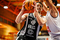 Basketball, win2day Basketball Superliga 2023/224, Grunddurchgang Runde 8, BBC Nord Dragonz, Kapfenberg Bulls, Nemanja Krstic (22)