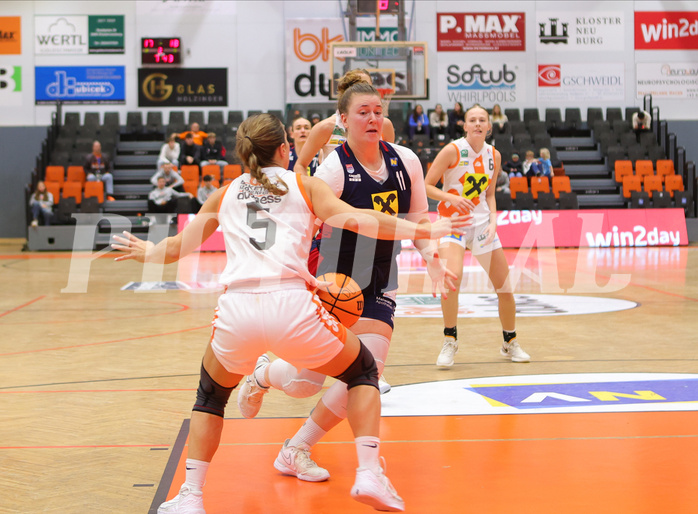 Basketball Damen Superliga 2023/24, Grunddurchgang Spiel 4 BK Duchess Klosterneuburg vs. SKN St.Pölten


