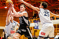 Basketball, win2day Basketball Superliga 2023/224, Grunddurchgang Runde 8, BBC Nord Dragonz, Kapfenberg Bulls, Noah Baumann (4)