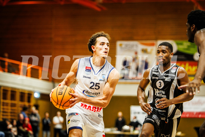 Basketball, win2day Basketball Superliga 2023/224, Grunddurchgang Runde 8, BBC Nord Dragonz, Kapfenberg Bulls, Lukas Hahn (25)