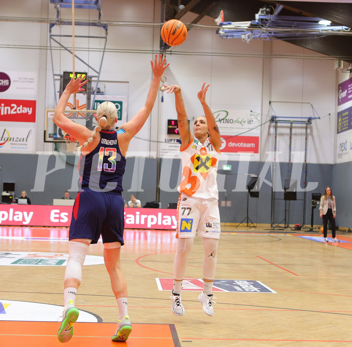 Basketball Damen Superliga 2023/24, Grunddurchgang Spiel 4 BK Duchess Klosterneuburg vs. SKN St.Pölten


