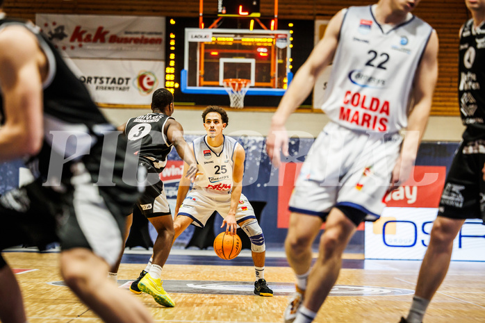 Basketball, win2day Basketball Superliga 2023/224, Grunddurchgang Runde 8, BBC Nord Dragonz, Kapfenberg Bulls, Lukas Hahn (25)