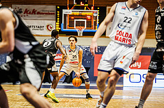 Basketball, win2day Basketball Superliga 2023/224, Grunddurchgang Runde 8, BBC Nord Dragonz, Kapfenberg Bulls, Lukas Hahn (25)
