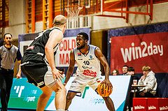 Basketball, win2day Basketball Superliga 2023/224, Grunddurchgang Runde 8, BBC Nord Dragonz, Kapfenberg Bulls, Austen Awosika (10)