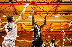 Basketball, win2day Basketball Superliga 2023/224, Grunddurchgang Runde 8, BBC Nord Dragonz, Kapfenberg Bulls, Rudi Williams (3)