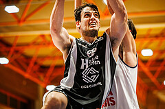 Basketball, win2day Basketball Superliga 2023/224, Grunddurchgang Runde 8, BBC Nord Dragonz, Kapfenberg Bulls, Nemanja Krstic (22)