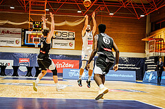 Basketball, win2day Basketball Superliga 2023/224, Grunddurchgang Runde 8, BBC Nord Dragonz, Kapfenberg Bulls, Tino Sebalj (13)