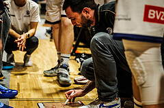 Basketball, win2day Basketball Superliga 2023/224, Grunddurchgang Runde 8, BBC Nord Dragonz, Kapfenberg Bulls, Felix Jambor (Head Coach)