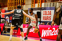 Basketball, win2day Basketball Superliga 2023/224, Grunddurchgang Runde 8, BBC Nord Dragonz, Kapfenberg Bulls, Austen Awosika (10)