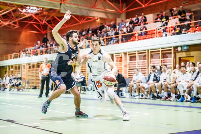 Basketball, 2.Bundesliga, Grunddurchgang 2.Runde, BBC Nord Dragonz, Jennersdorf Blackbirds, Luka Gaspar (18)