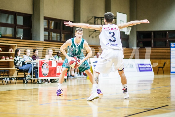 Basketball, 2.Bundesliga, Grunddurchgang 2.Runde, Mattersburg Rocks, KOS Celovec, Valentin Pasterk (7)