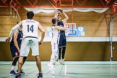 Basketball, 2.Bundesliga, Grunddurchgang 2.Runde, BBC Nord Dragonz, Jennersdorf Blackbirds, Ognjen Drljaca (4)
