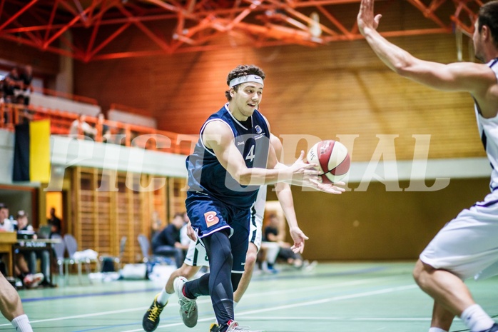 Basketball, 2.Bundesliga, Grunddurchgang 2.Runde, BBC Nord Dragonz, Jennersdorf Blackbirds, Ognjen Drljaca (4)