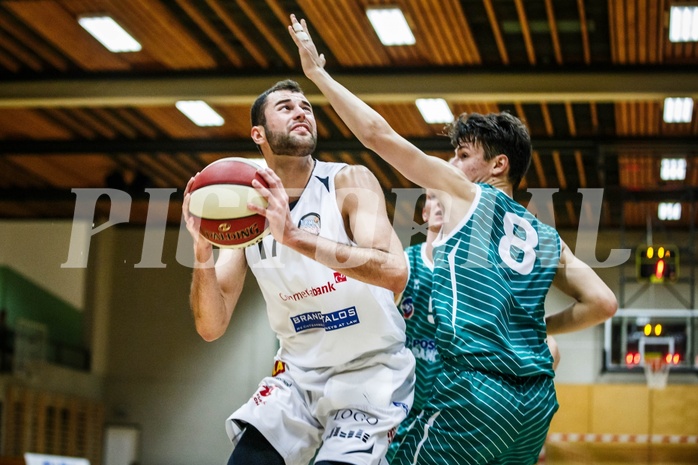 Basketball, 2.Bundesliga, Grunddurchgang 2.Runde, Mattersburg Rocks, KOS Celovec, Tobias WINKLER (17)