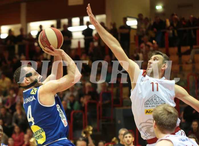 10.02.2019 Basketball ABL 2018/19 Grunddurchgang 23.Runde Traiskirchen Lions vs Gmunden SwansIm Bild: