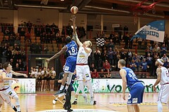 24.01.2019 Basketball ABL 2018/19 Grunddurchgang 20.Runde Traiskirchen Lions vs Oberwart Gunners, Aleksandar Andjelkovic (10), Justin Coleman (8)
