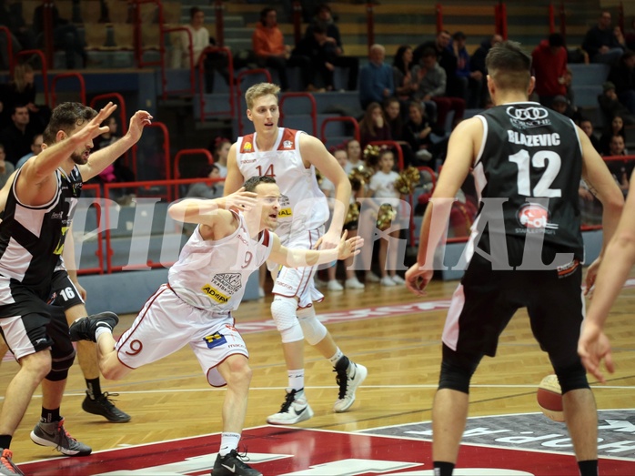 03.01.2019 Basketball ABL 2018/19 Grunddurchgang 15.Runde Traiskirchen Lions vs Raiffeisen Flyers Wels
