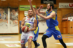 Basketball Superliga 2020/21, 2.Plazierungsrunde Gmunden Swans vs. SKN St.Pölten


