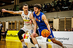Basketball, Basketball Zweite Liga 2023/24, Grunddurchgang 10.Runde, Mattersburg Rocks, BBU Salzburg, R. Becker (13)