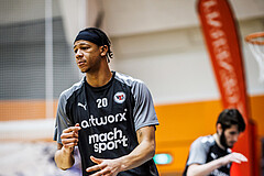 Basketball, Win2Day Superliga 2023/24, Grunddurchgang 11.Runde, Vienna Timberwolves, Flyers Wels, Christopher Ferguson (20)
