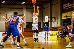 Basketball, Basketball Zweite Liga 2023/24, Grunddurchgang 10.Runde, Mattersburg Rocks, BBU Salzburg, Nikolaus Bugnyar (4)