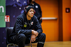 Basketball, Win2Day Superliga 2023/24, Grunddurchgang 11.Runde, Vienna Timberwolves, Flyers Wels, Christopher Ferguson (20)