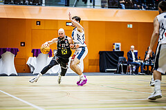 Basketball, Win2Day Superliga 2023/24, Grunddurchgang 11.Runde, Vienna Timberwolves, Flyers Wels, Christian Von Fintel (27)