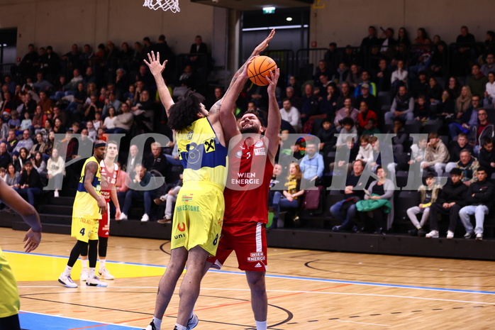 08.12.2023, Graz, Raiffeisen Sportpark Graz, Basketball Superliga 2023/24, Grunddurchgang, Runde 11, UBSC Raiffeisen Graz vs. BC Vienna