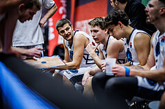 Basketball, Win2Day Superliga 2023/24, Grunddurchgang 11.Runde, Vienna Timberwolves, Flyers Wels, Moritz Lanegger (21)