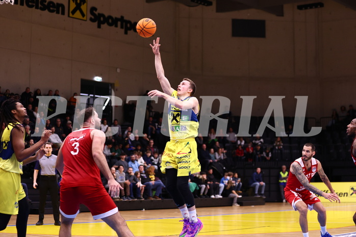 08.12.2023, Graz, Raiffeisen Sportpark Graz, Basketball Superliga 2023/24, Grunddurchgang, Runde 11, UBSC Raiffeisen Graz vs. BC Vienna